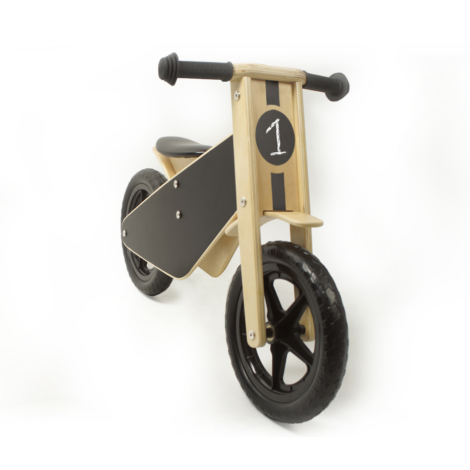 Blackboard Balance Bike – Curioo Wooden Toys
